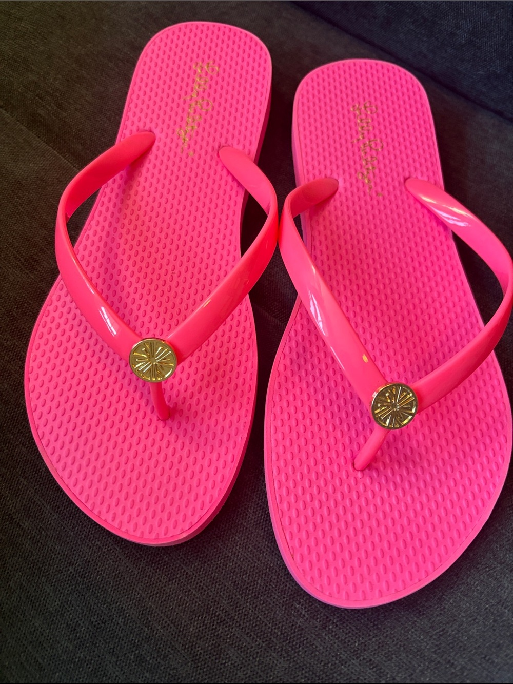 Women's size 9 Lilly Pulitzer flip flops